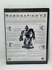 Robosapien V2 Mini Electronic 9" Robot Figure Framed Print Ad Wall Art