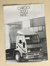 Ford Cargo 3220 Artic UK Sales