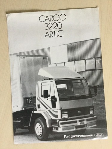 Ford cargo 3220 artic sales - cargo,