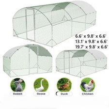 Walk In Chicken Run Galvanized