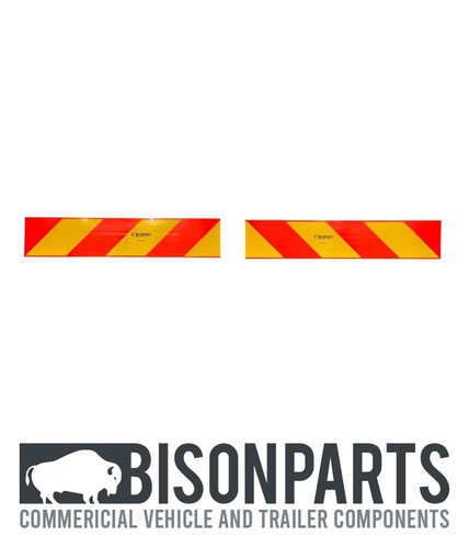 Truck trailer rear marker - &,