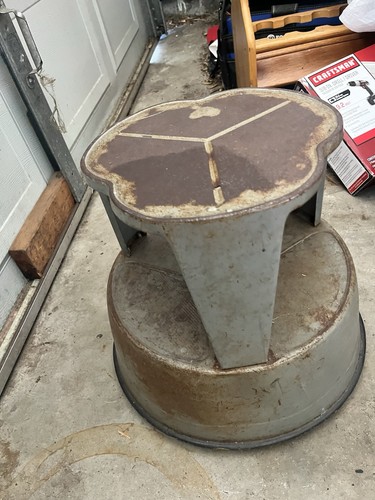 Vintage kick kik step stool - kick,