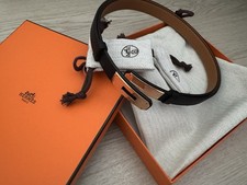 Hermes Kelly Belt with Black