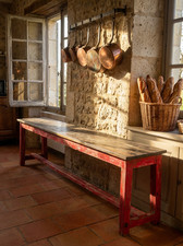 Rustic Chunky Red Recycled
