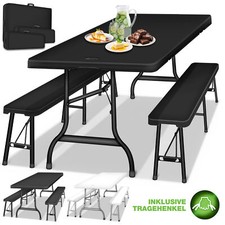 tillvex® beer tent furniture set folding marquee furniture beer bench furniture 180 cm