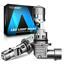 NOVSIGHT HB3 9005 LED Headlight Bulbs for Kia Super White 60W 6500K 17000LM IP68