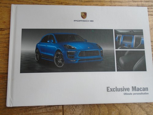 Porsche macan exclusive - porsche,