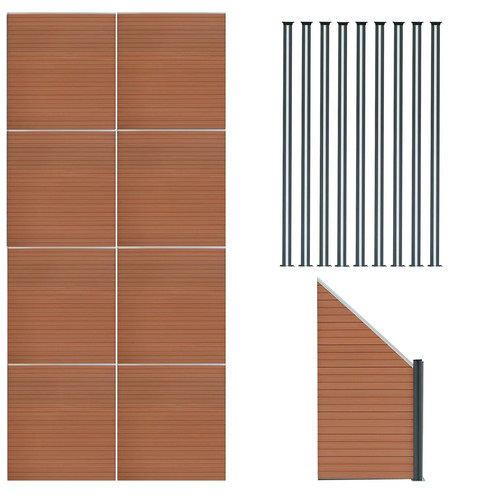 Composite fence panels 8 - composite, x