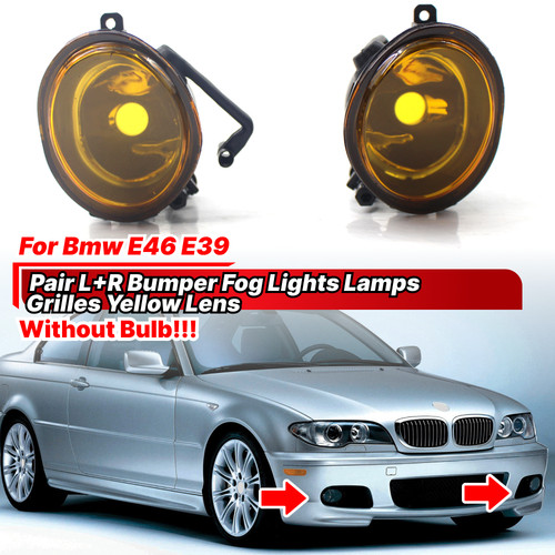 Pair bumper fog lights lamp - lights,