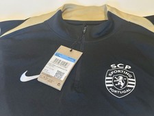 BNWT Sporting Lisbon Nike Men’s Quarter Zip Training Top Size Medium