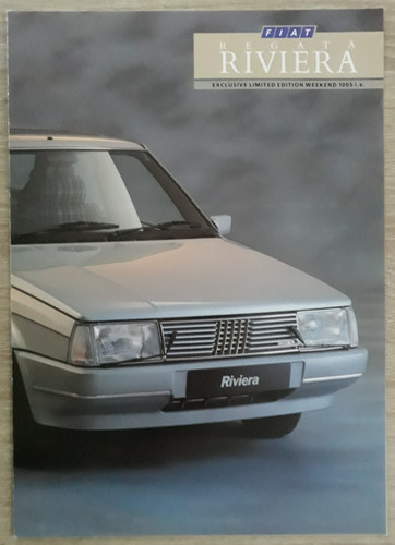 Fiat regata weekend - fiat, riviera