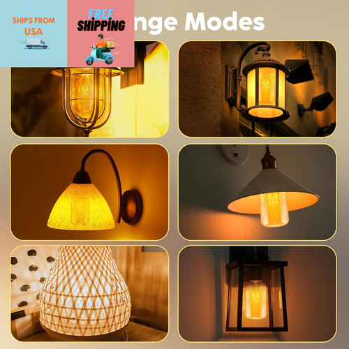 Led flame light bulbs 2 - flame, (2