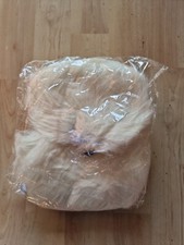 Ladies Cream Fluffy Faux Fur