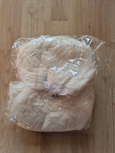 Ladies cream fluffy faux - ladies,