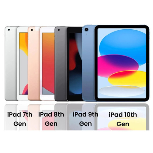 Apple ipad 10th 9th - 8th, 7th