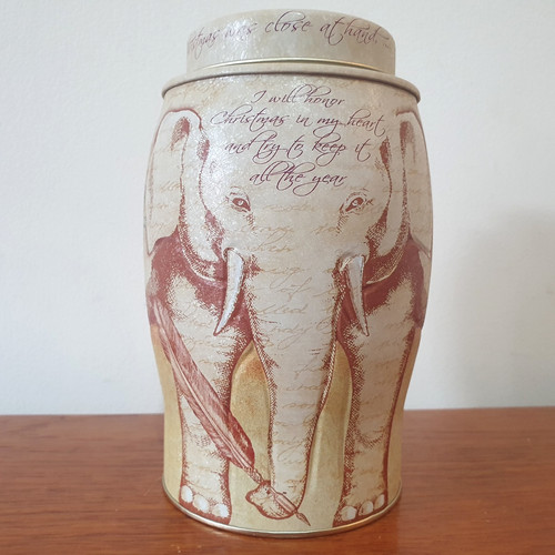 Williamson tea elephant caddy - tea,