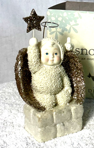 Snow babies angel peace - babies,