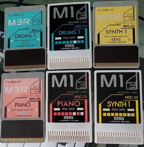 Korg m3r pcm data - 6, m1