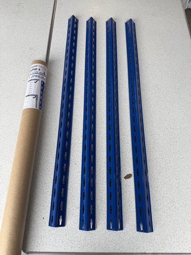 Slotted dexion angle - angle, steel