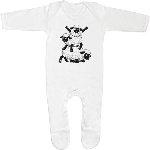 Silly sheep antics baby - antics',