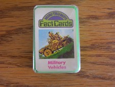 Vintage Schmidt Mini Trumps Fact Cards MILITARY VEHICLES. [complete pack]