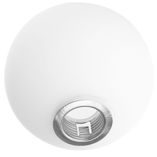 White spherical glass lamp - glass,