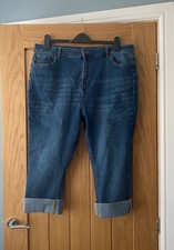 Mantaray Cropped Jeans, Size 18 Short