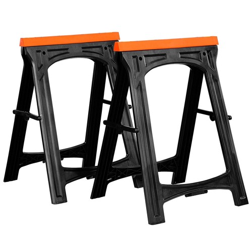 Folding plastic trestle pair - folding,