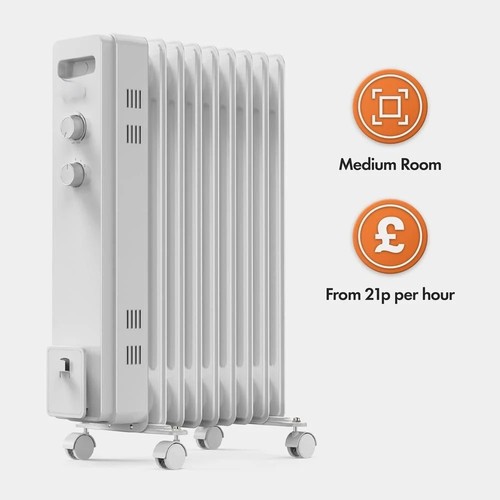 Fin oil filled radiator - 9,