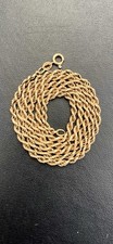 9ct Gold Rope Chain Necklace