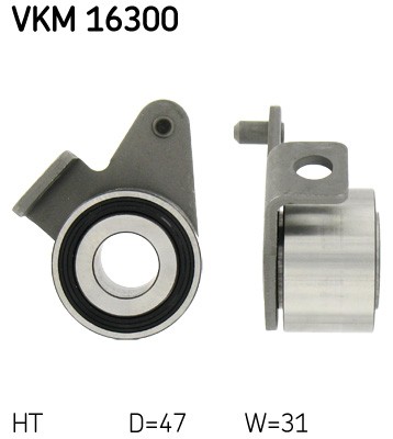 New tensioner pulley timing - pulley,,