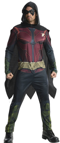 Mens arkham robin fancy dress - arkham,
