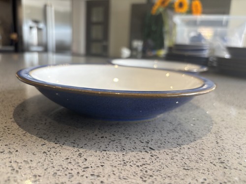Denby imperial blue shallow - denby,