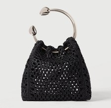 Stone & Mason Black Raffia