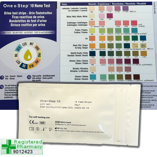 Single urine test strips - 5,