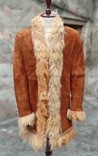 Afghan coat penny lane suede