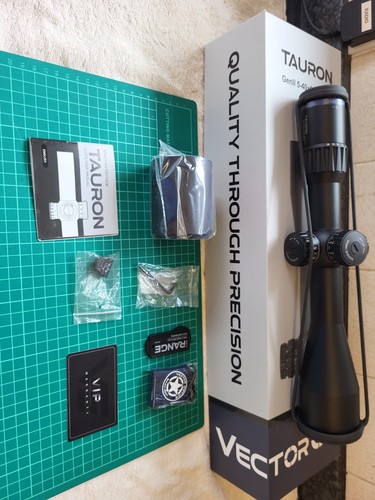 Vector optics tauron ffp scope - optics,