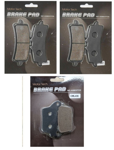 Full brake pads rr for - full,