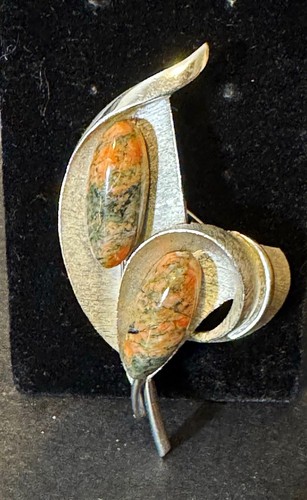 Vintage crown trifari textured - vintage,