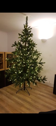 7ft pre lit noble - m&s,