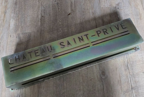 Large solid metal wine rack - large,