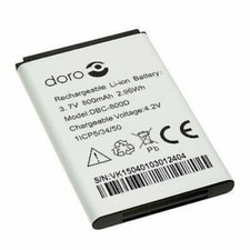 Genuine Doro DBC-800D Battery For Doro Phone Easy 6520 6050 6526 6030 6620 1360