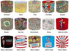 Wheres Wally Waldo Lampshade Wheres Wally Wall Murals Wheres Waldo Duvet Covers.