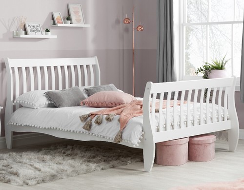 Wooden high foot end - foot, bed
