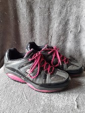 Skechers Shoes Women’s Size UK 7 Shape Ups Fitness Grey Pink Trainers Wedged