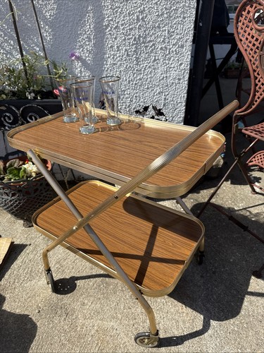 Vintage trolley drinks garden - vintage,