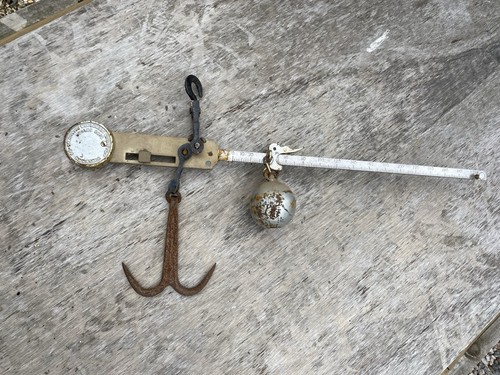 Antique butcher scales - antique,