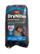Huggies Dry Nites Pyjama Pants Boys Age 4-7 10 in Pack Marvel BRAND NEW