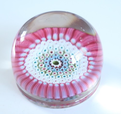 Antique glass millefiori row - antique,