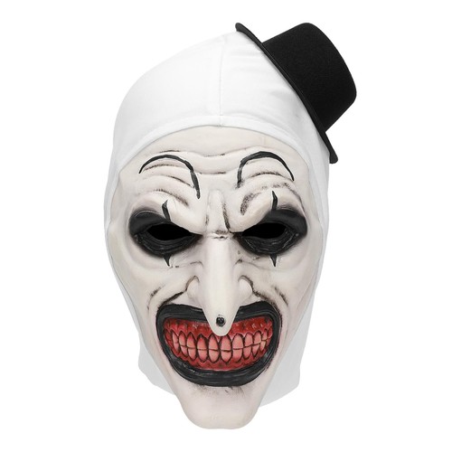 Latex clown mask halloween - latex,